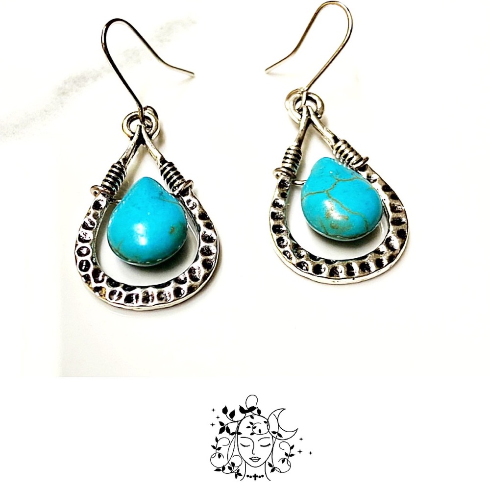 Just In🎉Bohemian Turquoise Dangle Earrings